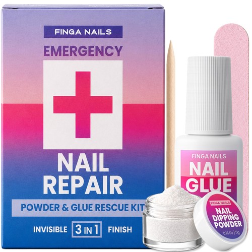Nail repair kit for broken - kit,