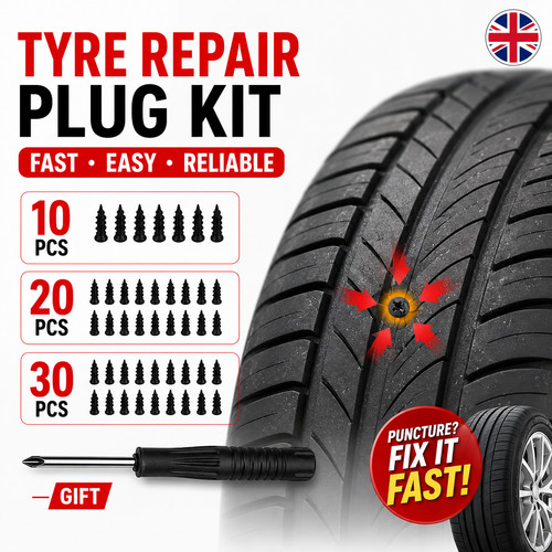 Tire repair screw rubber - tire, in