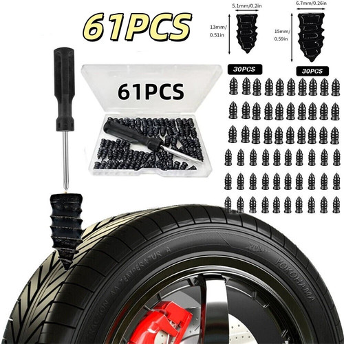 61pcs tire repair screw - 61pcs, in