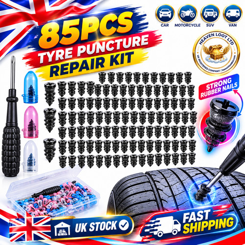 85pcs tyre puncture repair kit - repair,