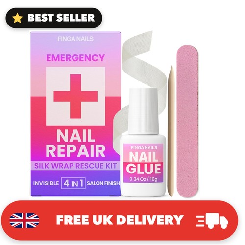 Nail repair kit for - nail, broken
