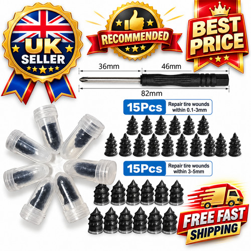 Universal tire repair screw - tire,