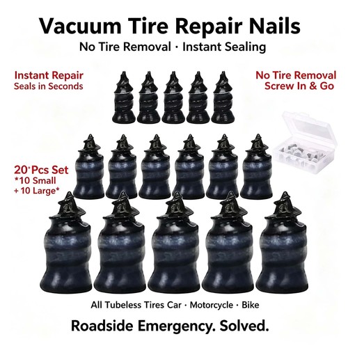 Tire repair screw rubber - tire,