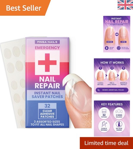 Clear nail saver - 32,