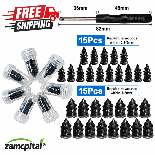 Tyre repair kit - kit, rubber