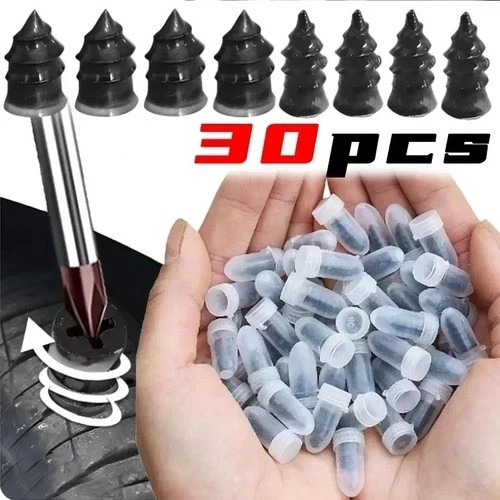 Tire repair screw rubber - tire,