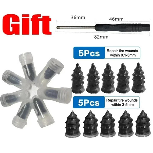 Tubeless tyre puncture repair - tubeless,